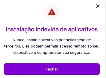Instalação indevida de aplicativos Instalação indevida de aplicativos
